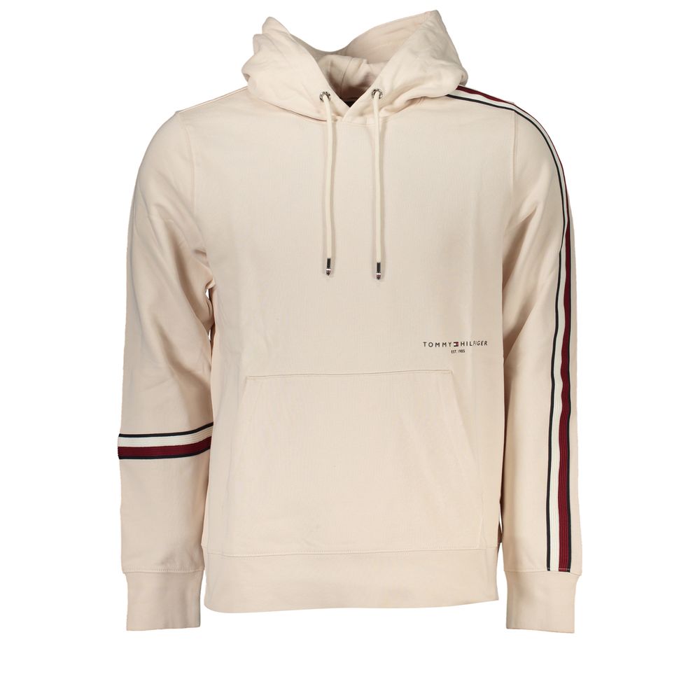 Tommy Hilfiger Beige Cotton Sweater Tommy Hilfiger