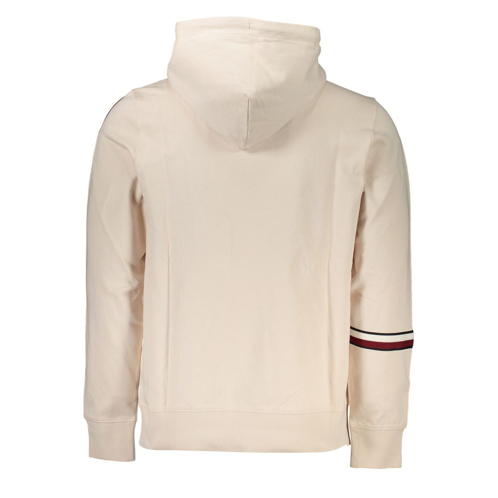 Tommy Hilfiger Beige Cotton Sweater Tommy Hilfiger