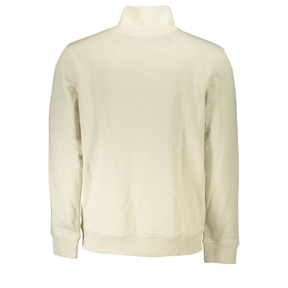 Hugo Boss Beige Cotton Sweater Hugo Boss