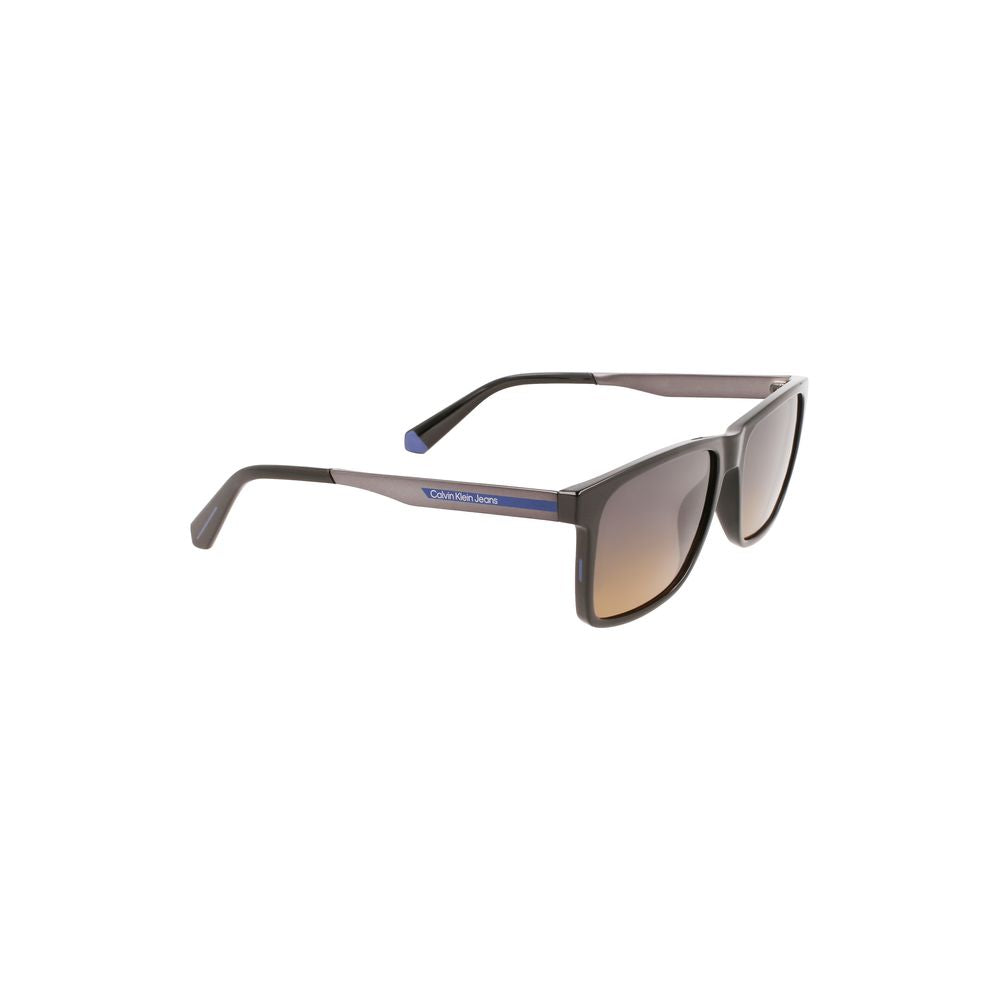 Calvin Klein Black Plastic Men Sunglass Calvin Klein
