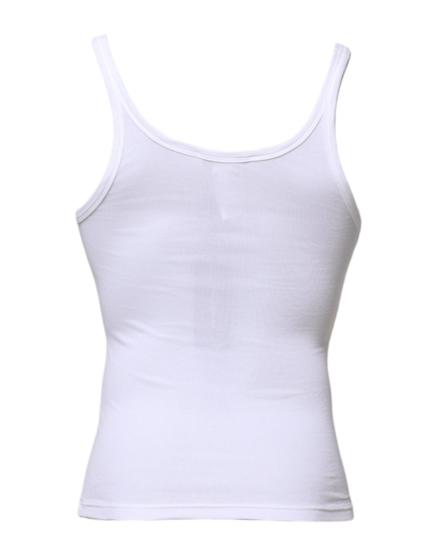 Dolce & Gabbana White Sleeveless Round Neck Men Tank T-shirt Dolce & Gabbana