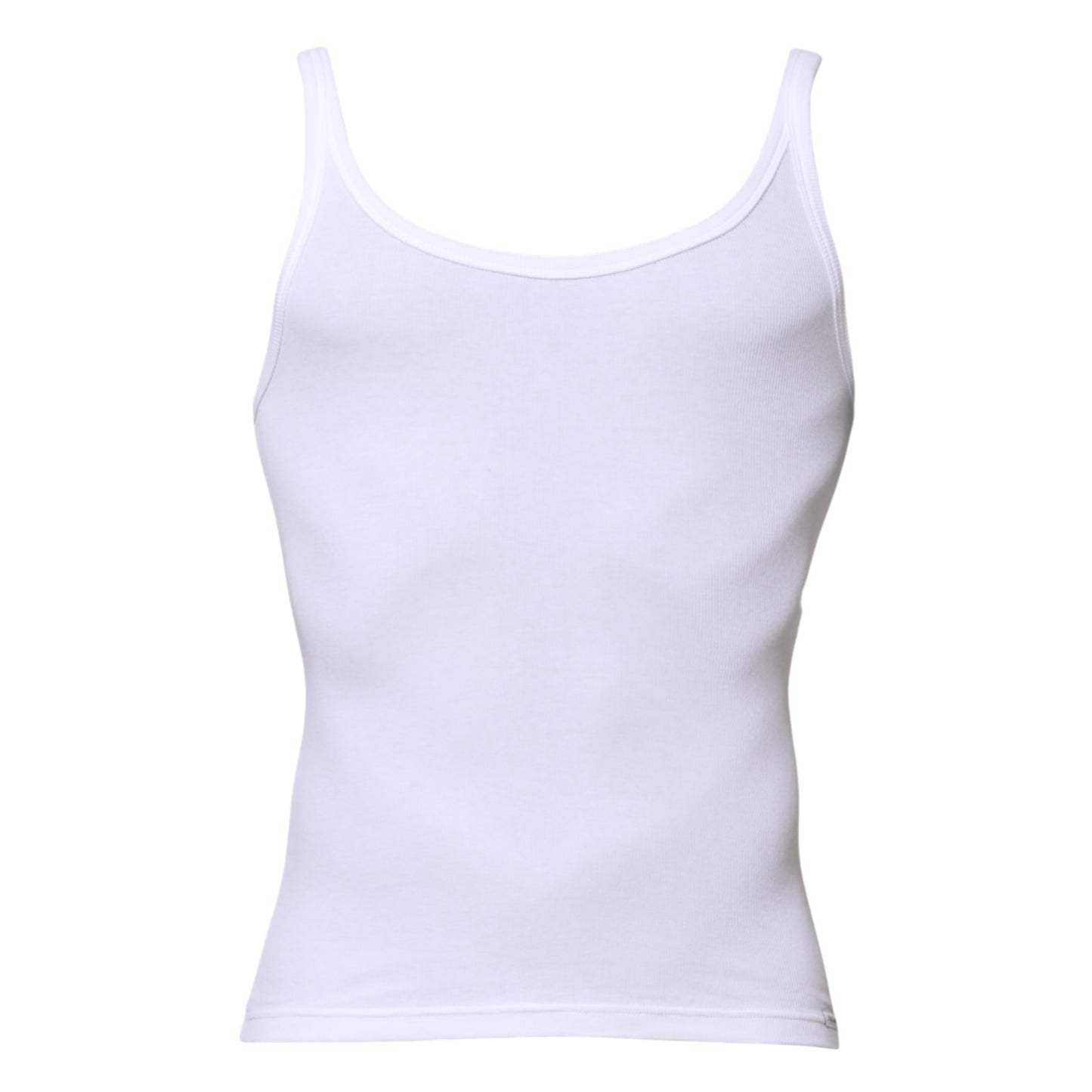 Dolce & Gabbana White Sleeveless Round Neck Men Tank T-shirt Dolce & Gabbana