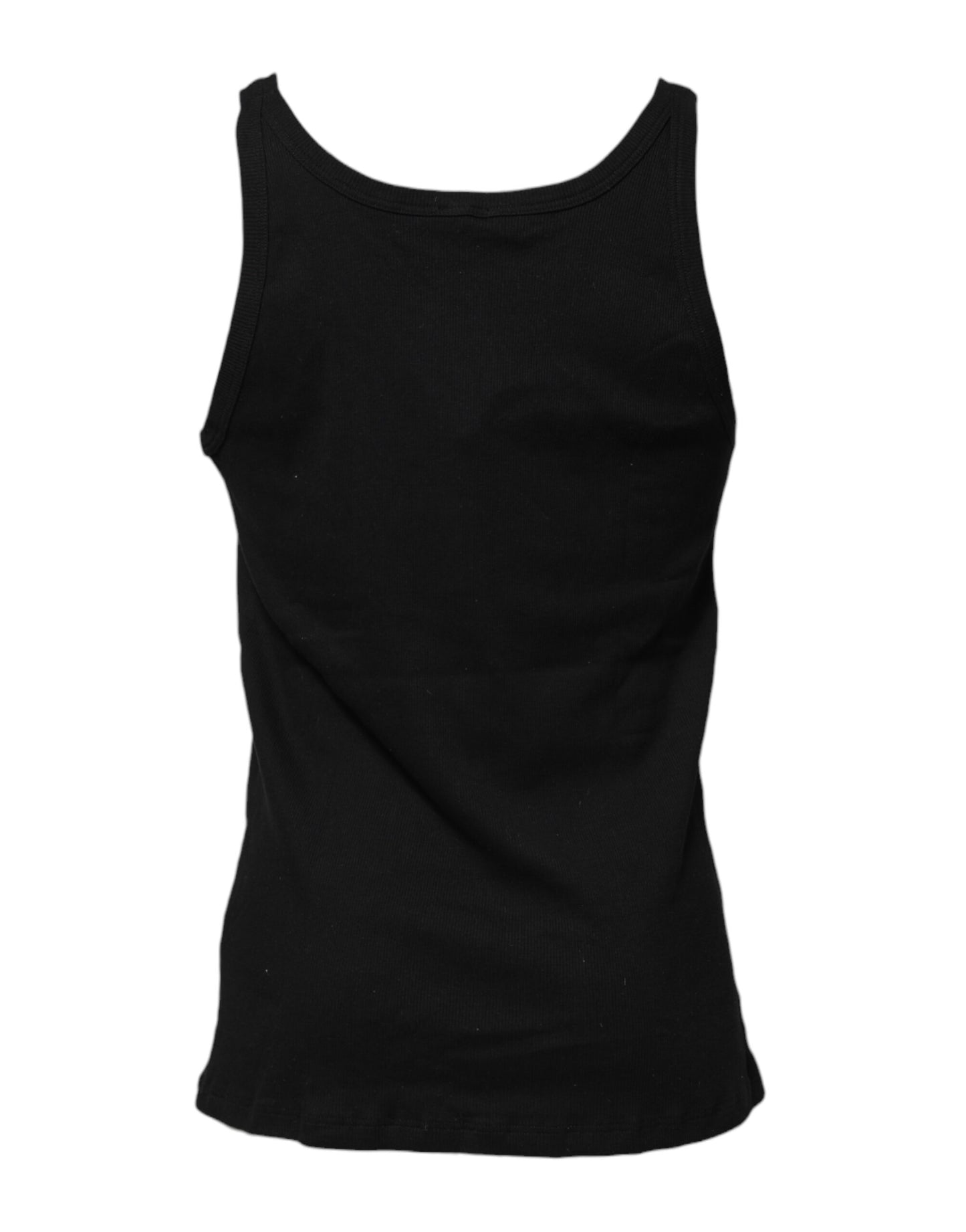 Dolce & Gabbana Black Cotton Sleeveless Underwear Tank T-shirt Dolce & Gabbana