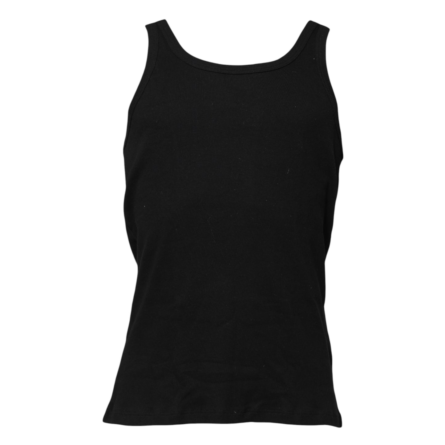 Dolce & Gabbana Black Cotton Sleeveless Underwear Tank T-shirt Dolce & Gabbana