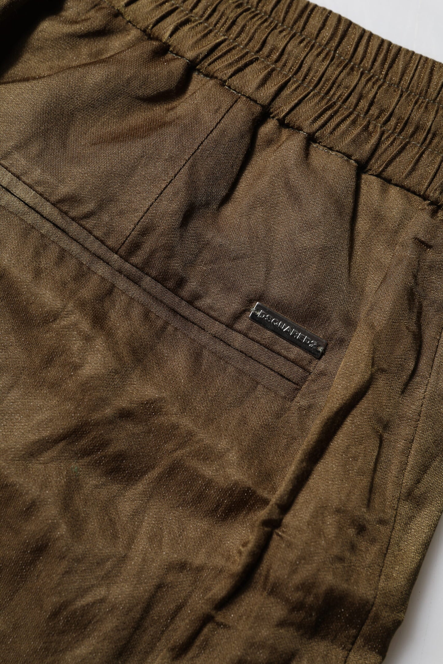 Dsquared² Brown Mid Waisted Women Sweatpants Pants Dsquared²
