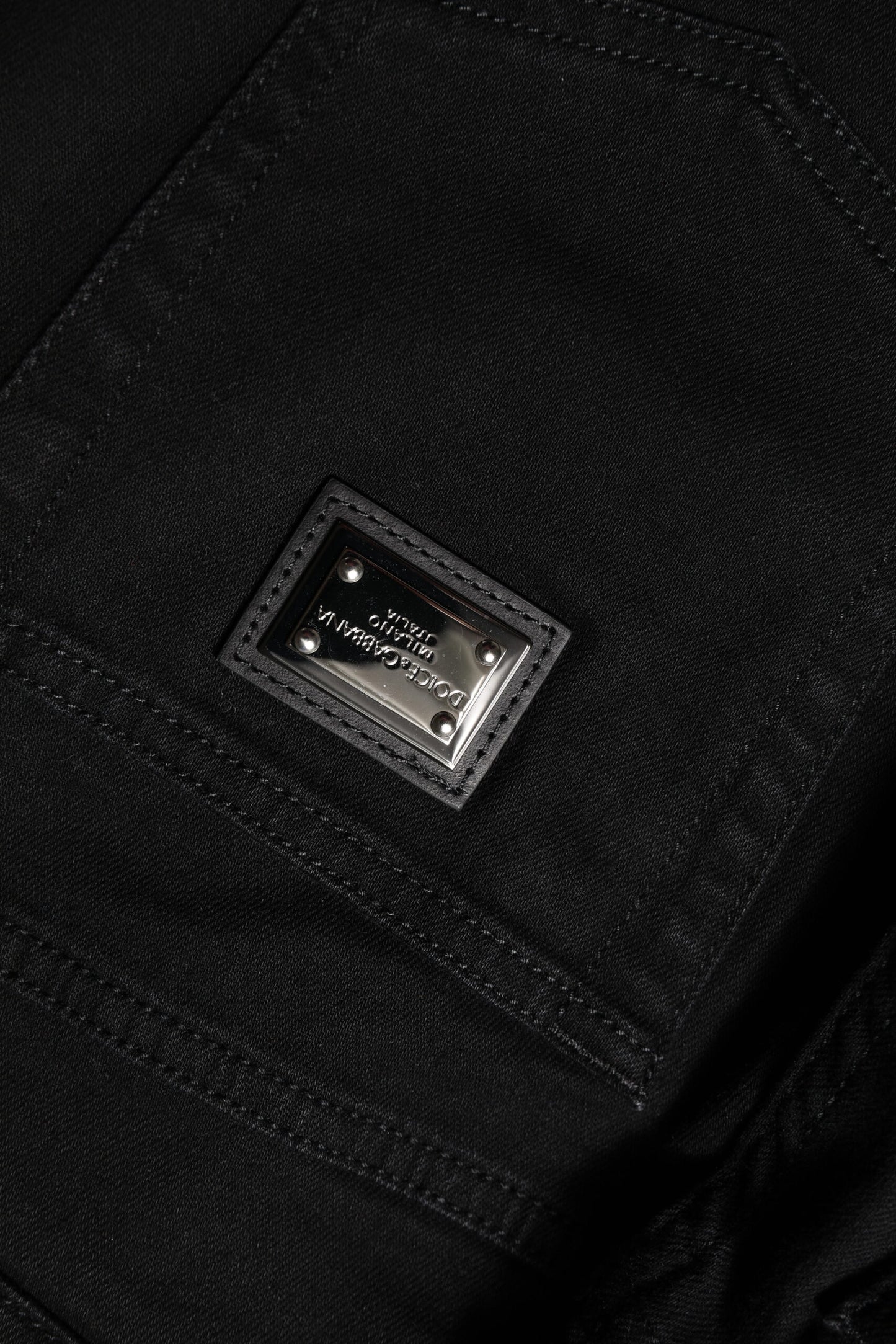 Dolce & Gabbana Black Boyfriend Cotton Mid Waist Denim Jeans Dolce & Gabbana