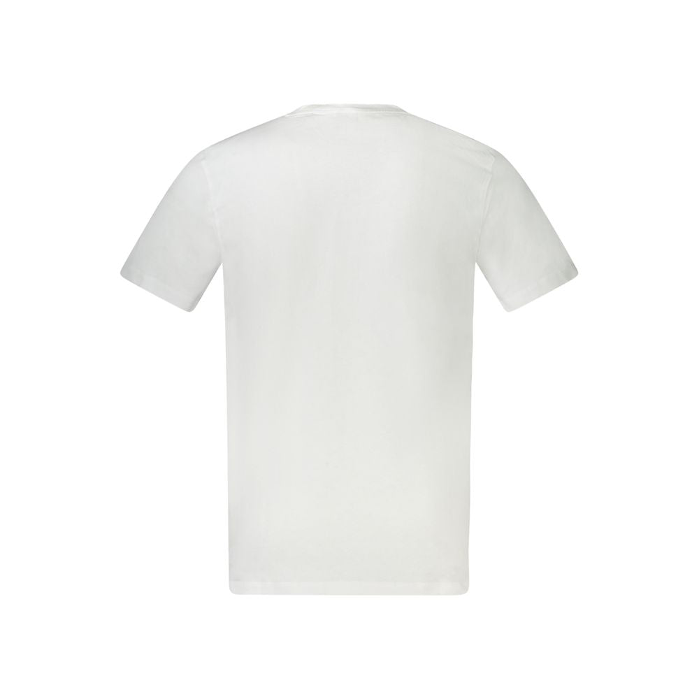 Hugo Boss White Cotton Men T-Shirt Hugo Boss