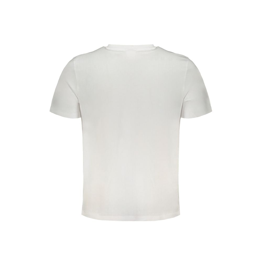 Fila White Cotton T-Shirt Fila