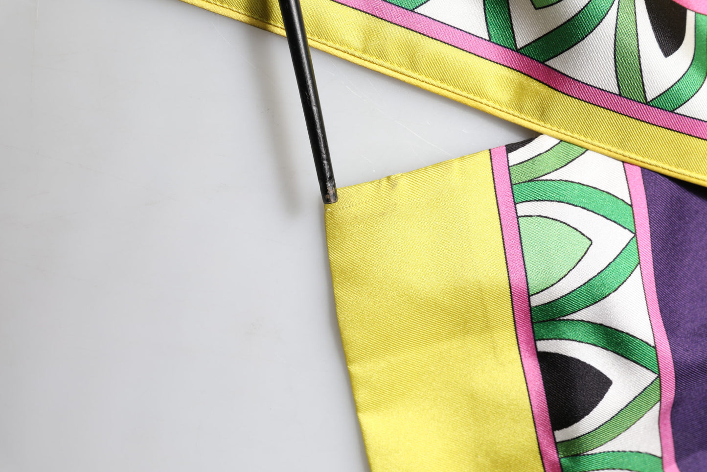 Dolce & Gabbana Blue Floral Print Silk Long Sleeves Wrap Robe Dolce & Gabbana