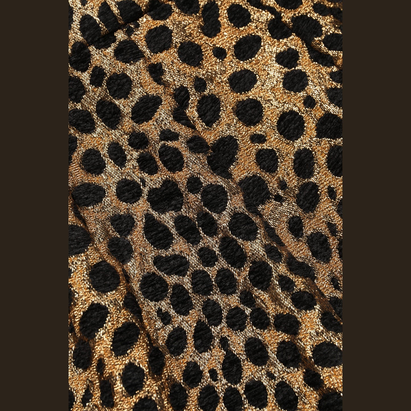 Dolce & Gabbana Brown Leopard High Waisted Hot Pants Shorts