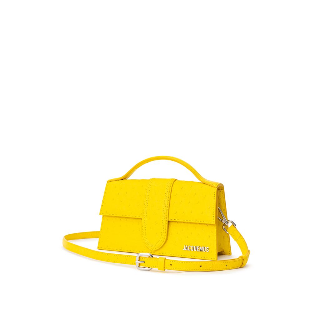 Jacquemus Yellow Leather Handbag Jacquemus