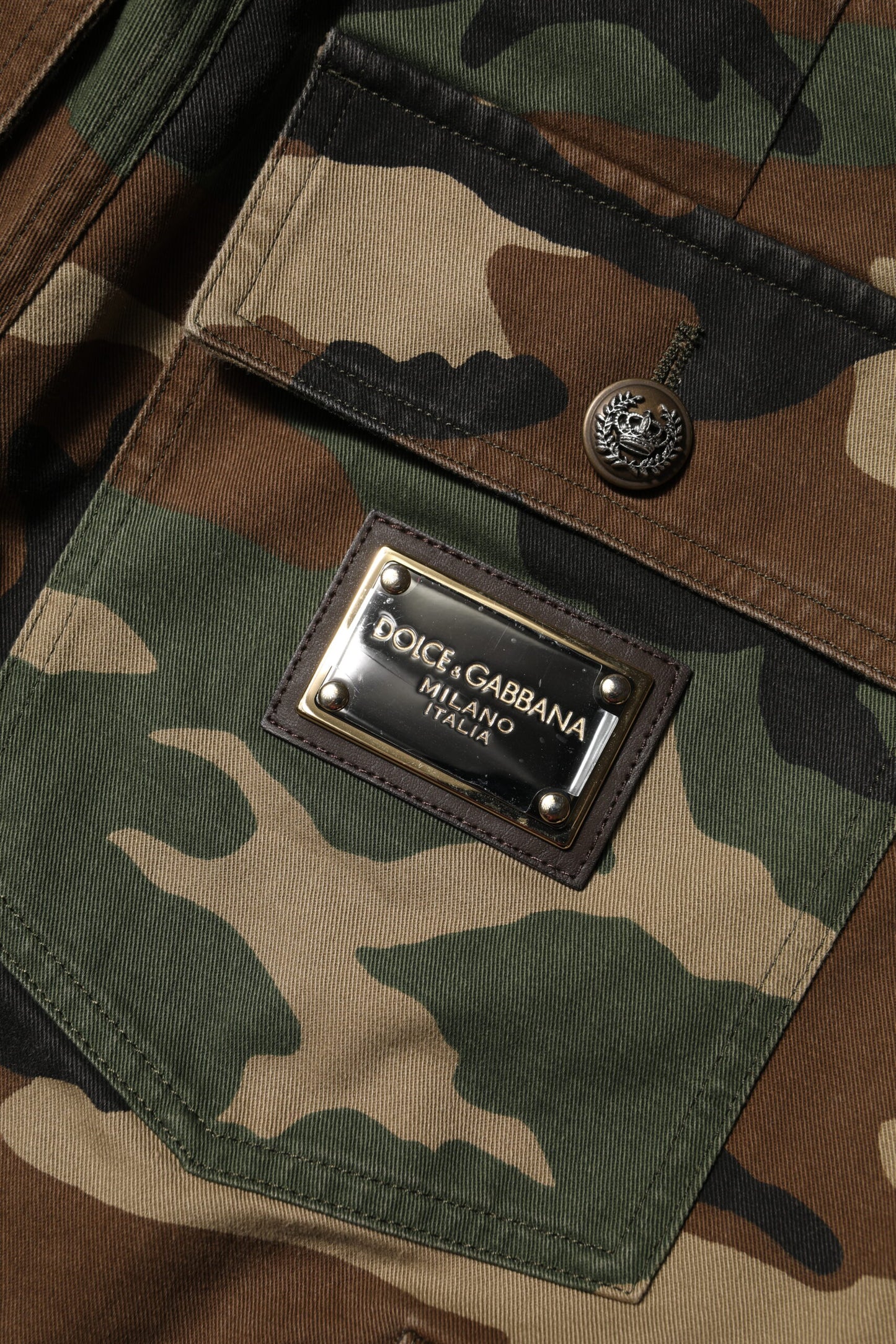 Dolce & Gabbana Multicolor Camouflage Cargo Pants Dolce & Gabbana