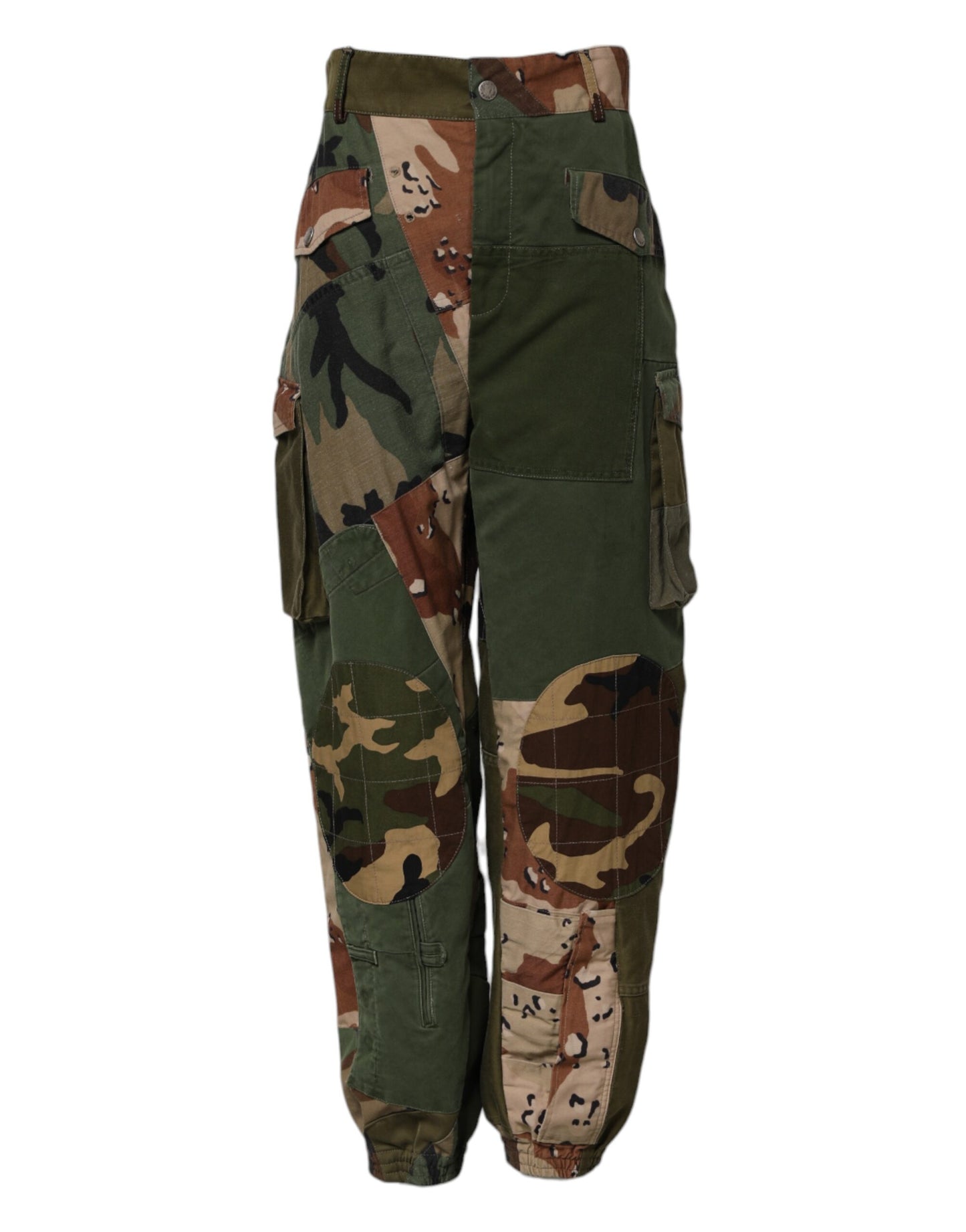 Dolce & Gabbana Multicolor Camouflage Cargo Pants Dolce & Gabbana