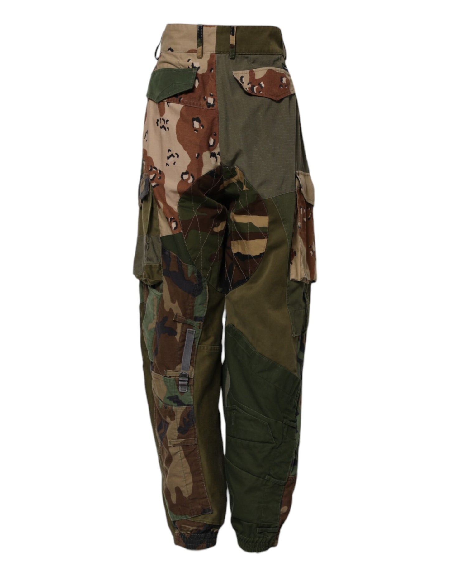 Dolce & Gabbana Multicolor Camouflage Cargo Pants Dolce & Gabbana