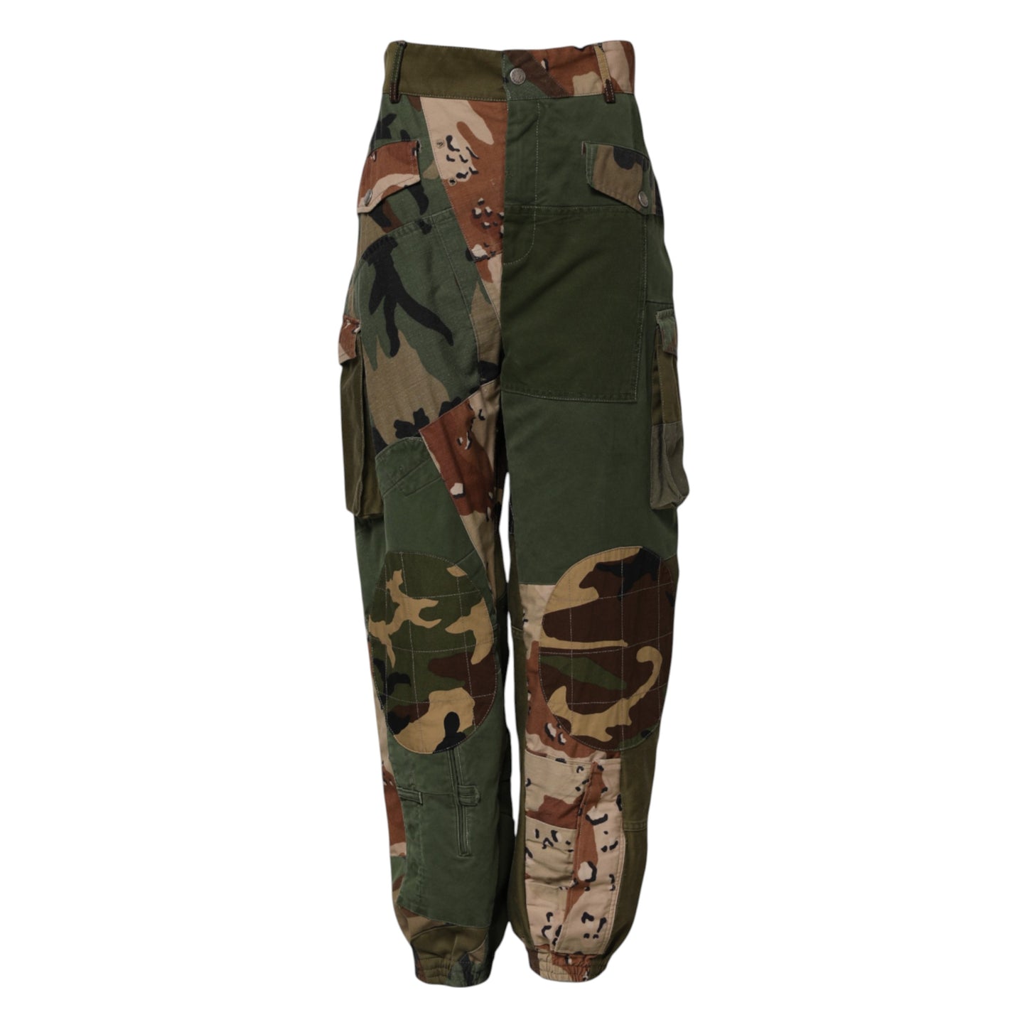 Dolce & Gabbana Multicolor Camouflage Cargo Pants Dolce & Gabbana