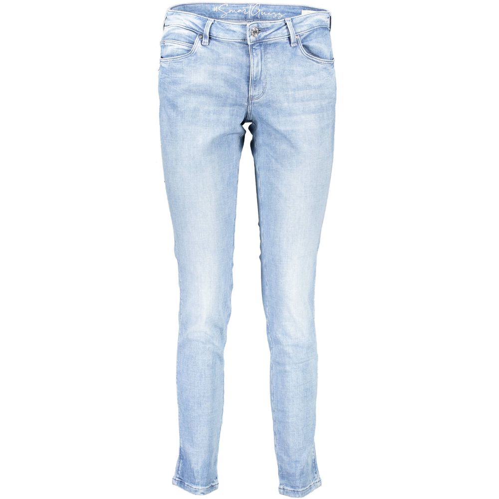 Guess Jeans Blue Cotton Jeans & Pant Guess Jeans