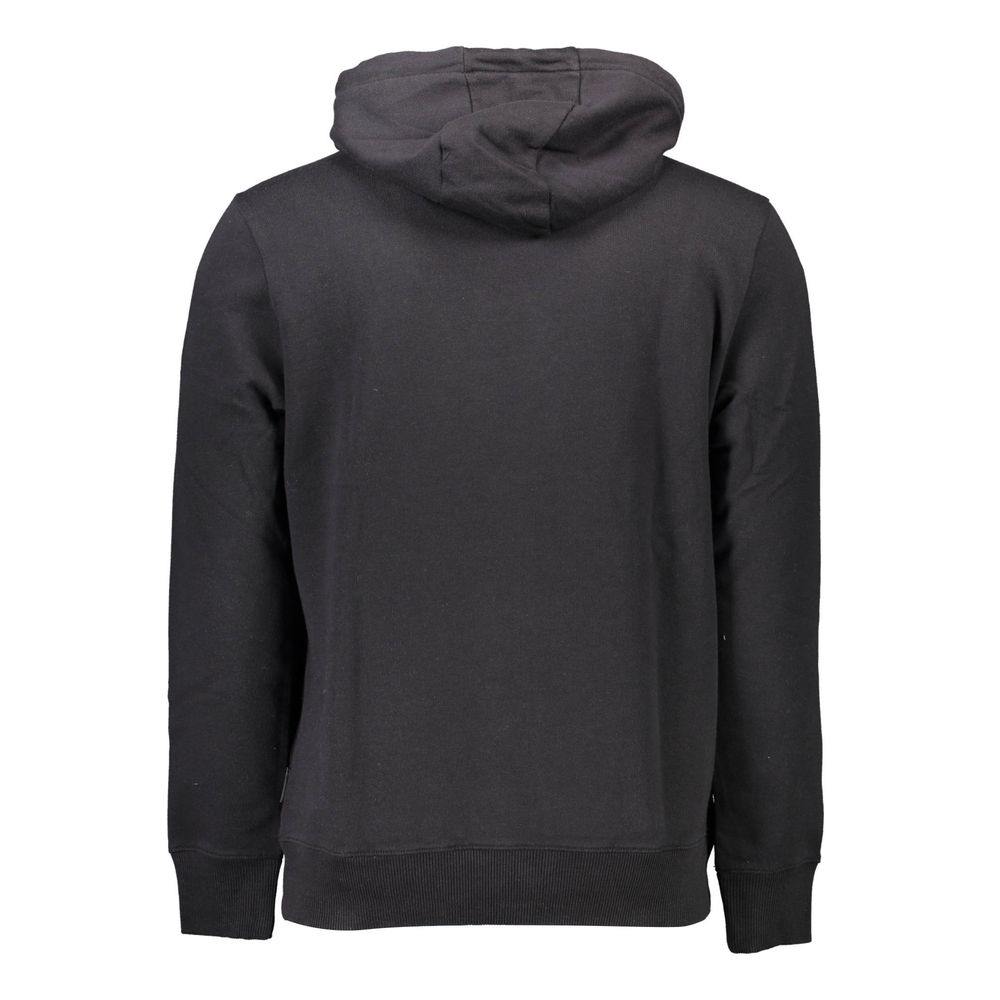 Napapijri Black Cotton Sweater Napapijri