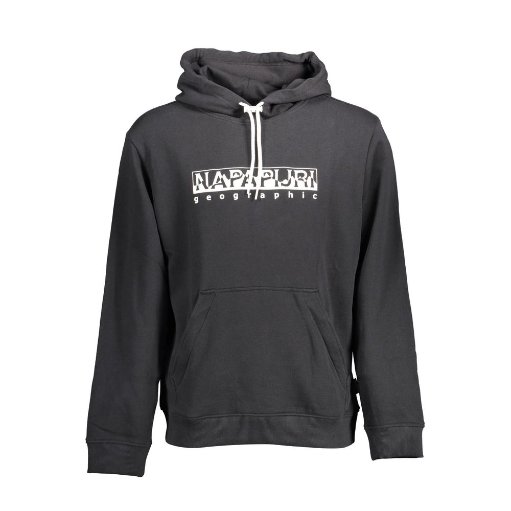 Napapijri Black Cotton Sweater Napapijri