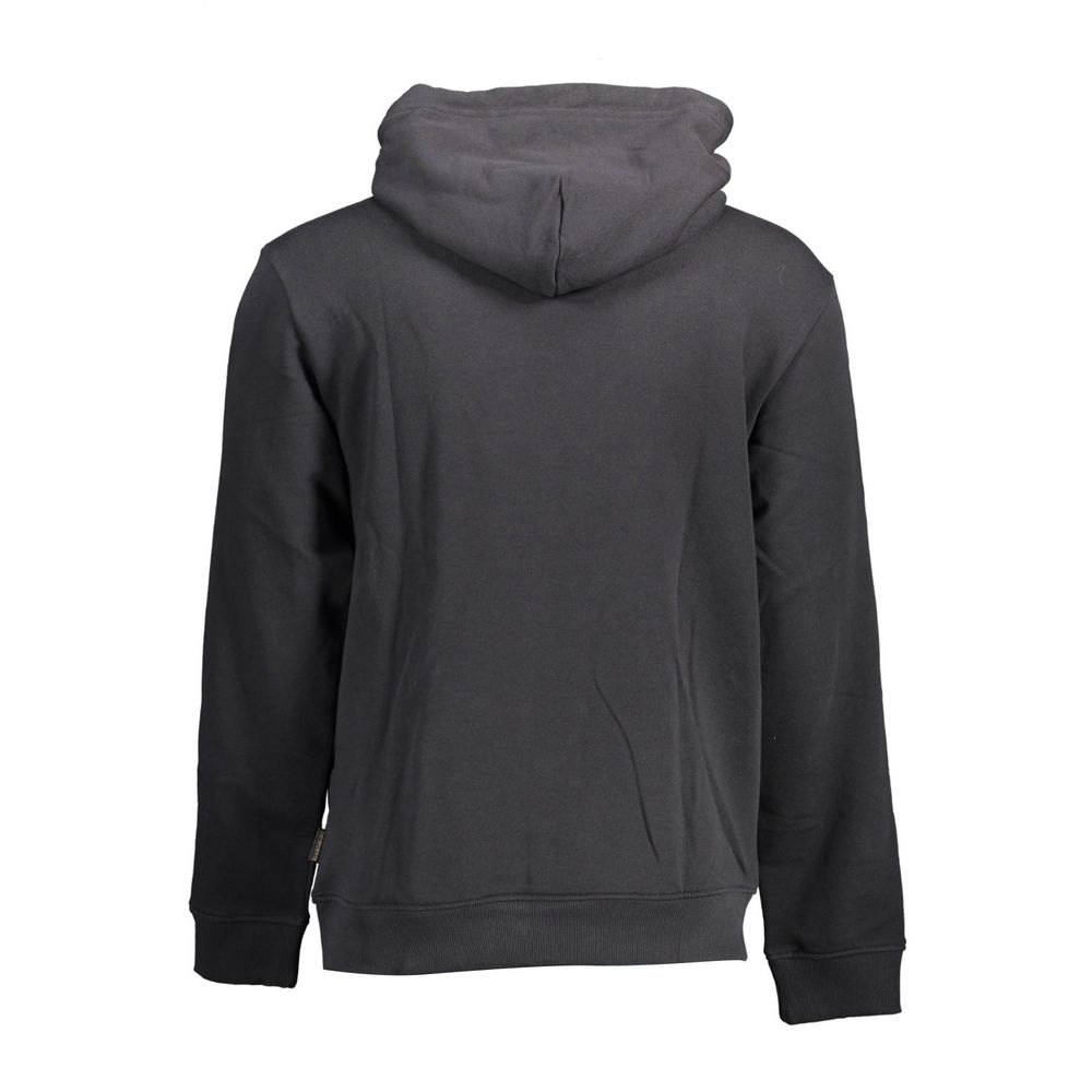 Napapijri Black Cotton Sweater Napapijri