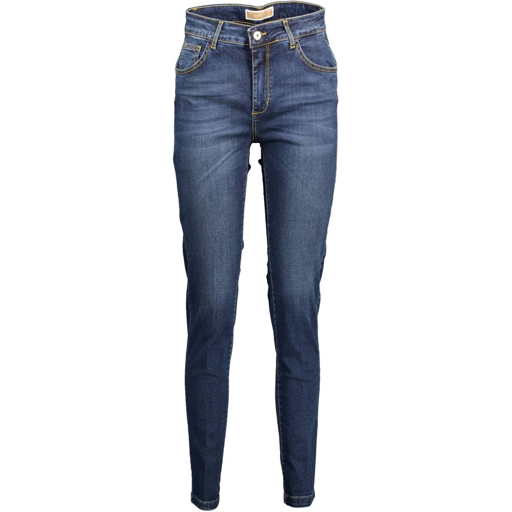 Kocca Blue Cotton Jeans & Pant Kocca