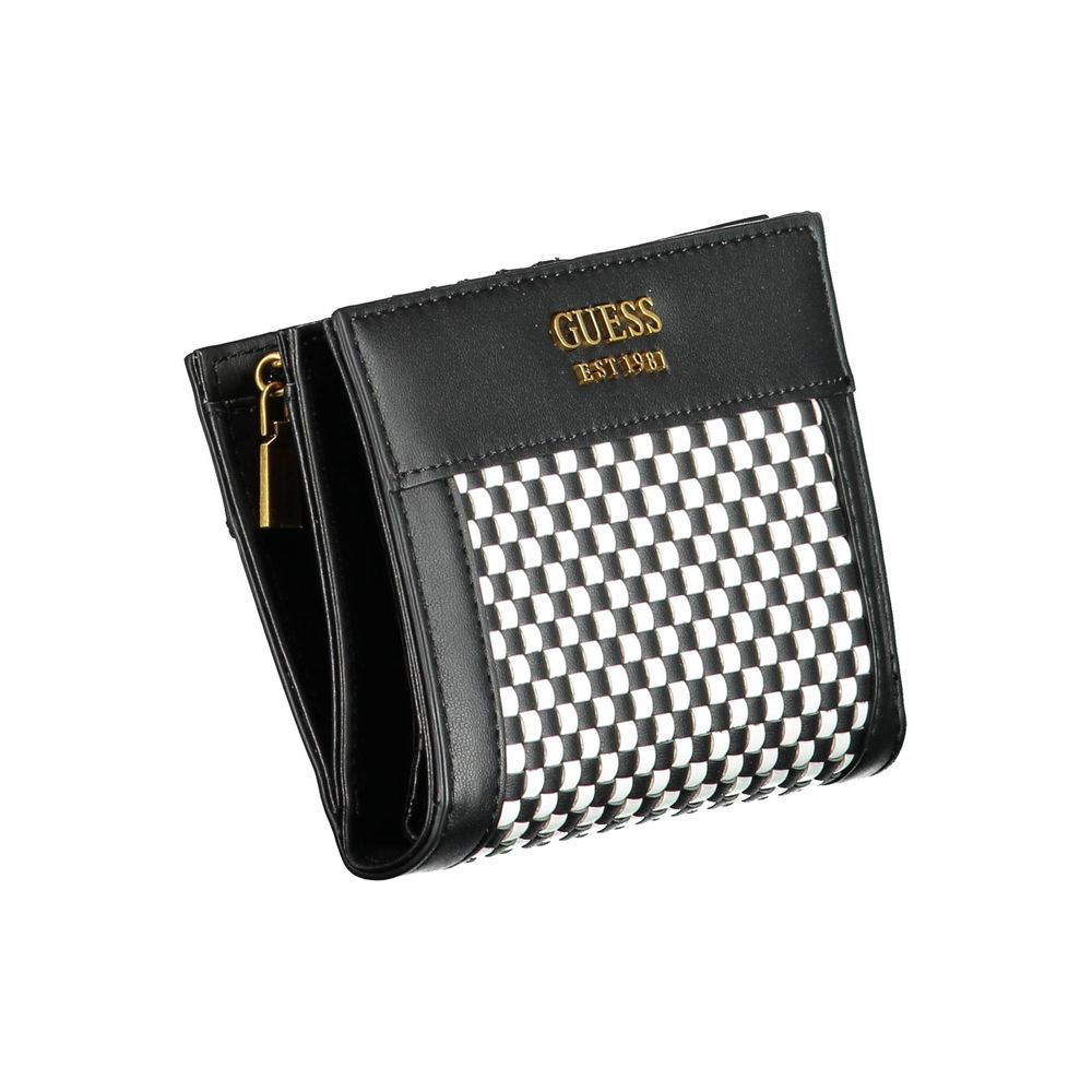 Guess Jeans Black Polyethylene Wallet Guess Jeans