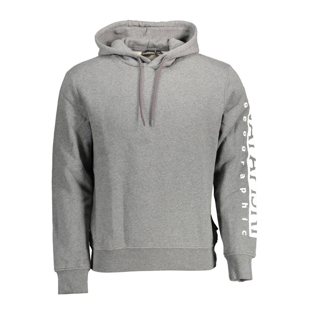 Napapijri Gray Cotton Sweater Napapijri