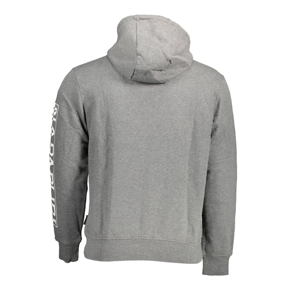 Napapijri Gray Cotton Sweater Napapijri