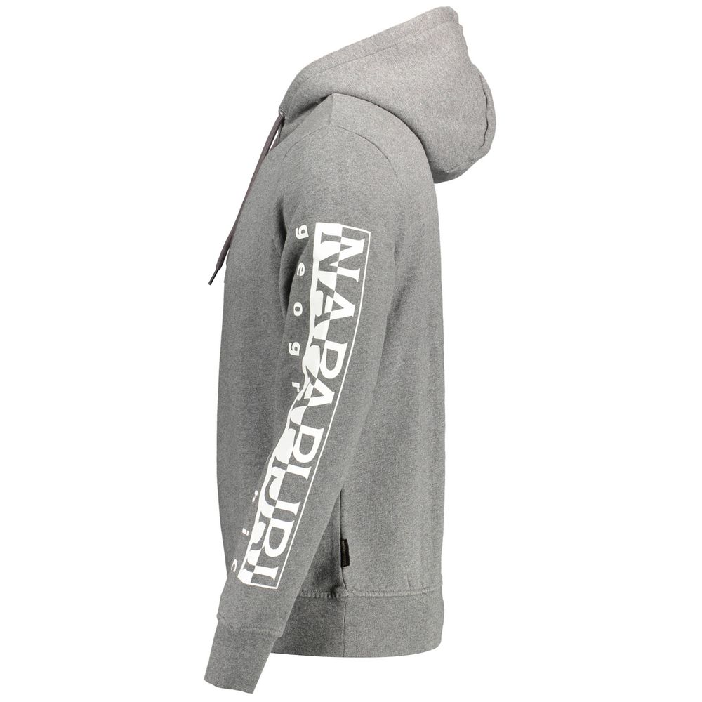 Napapijri Gray Cotton Sweater Napapijri