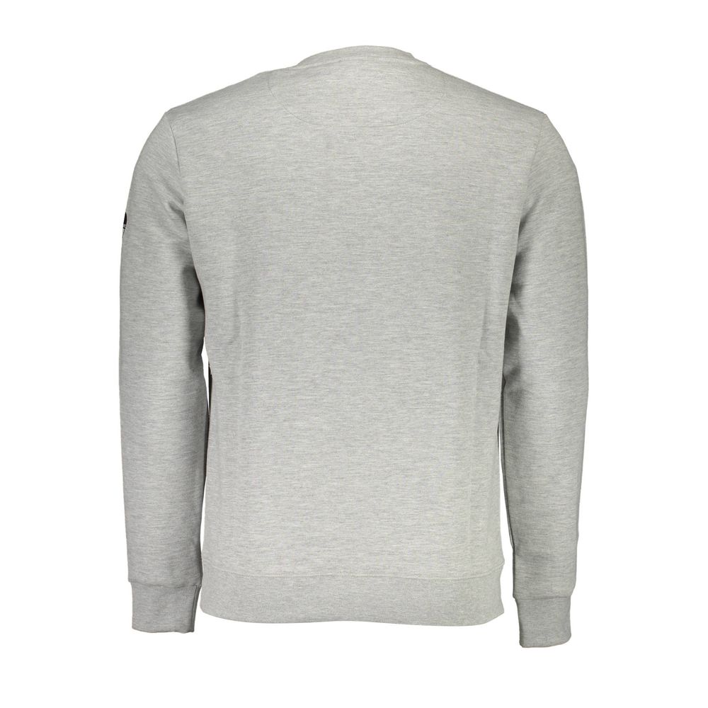 North Sails Gray Cotton Sweater North Sails