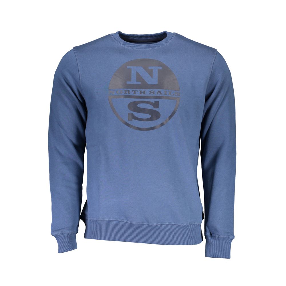 North Sails Blue Cotton Sweater North Sails
