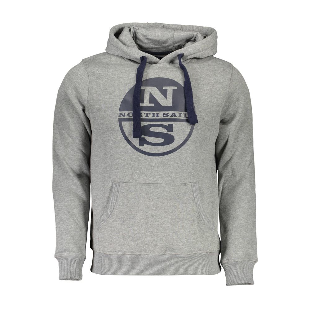 North Sails Gray Cotton Sweater North Sails