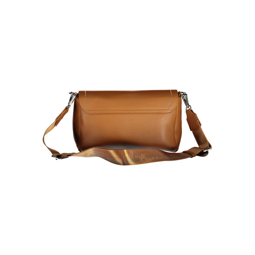 BYBLOS Brown Polyethylene Handbag BYBLOS