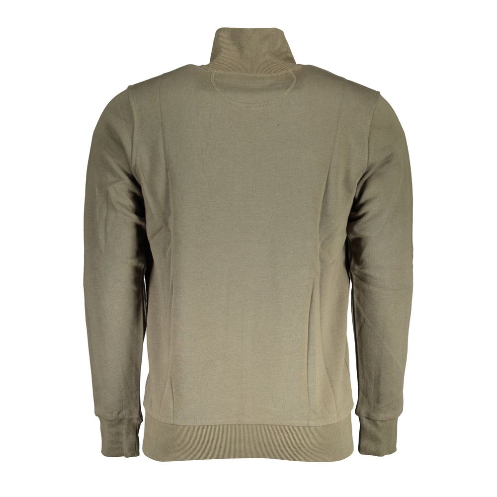 La Martina Green Cotton Sweater La Martina
