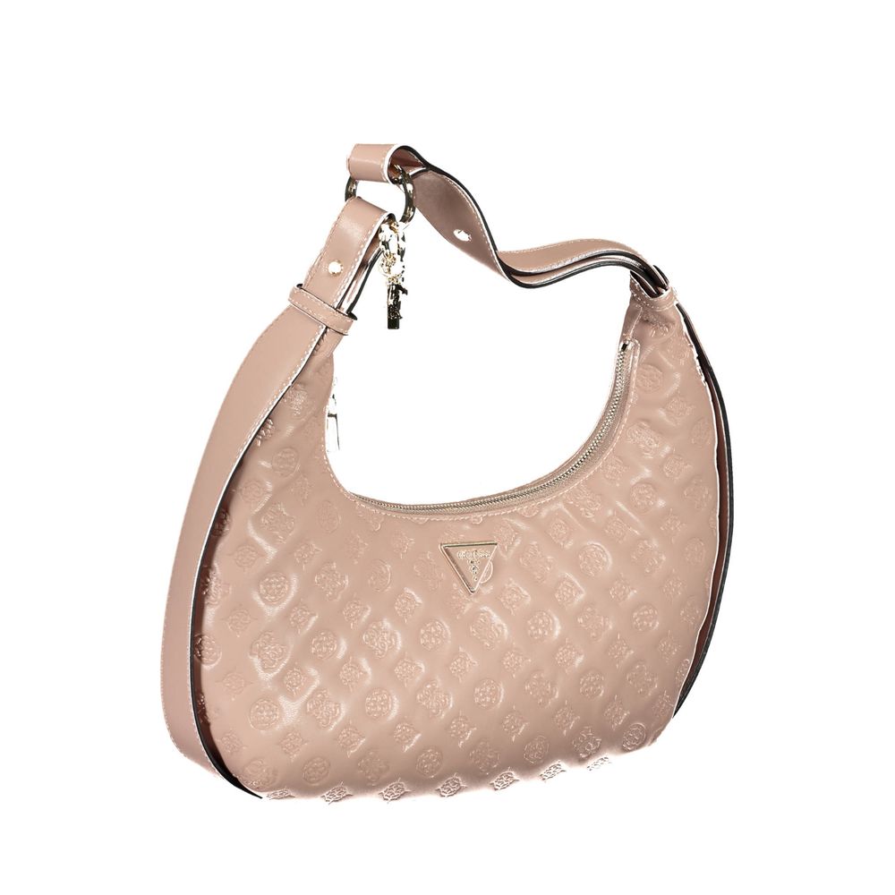 Guess Jeans Pink Polyethylene Handbag Guess Jeans