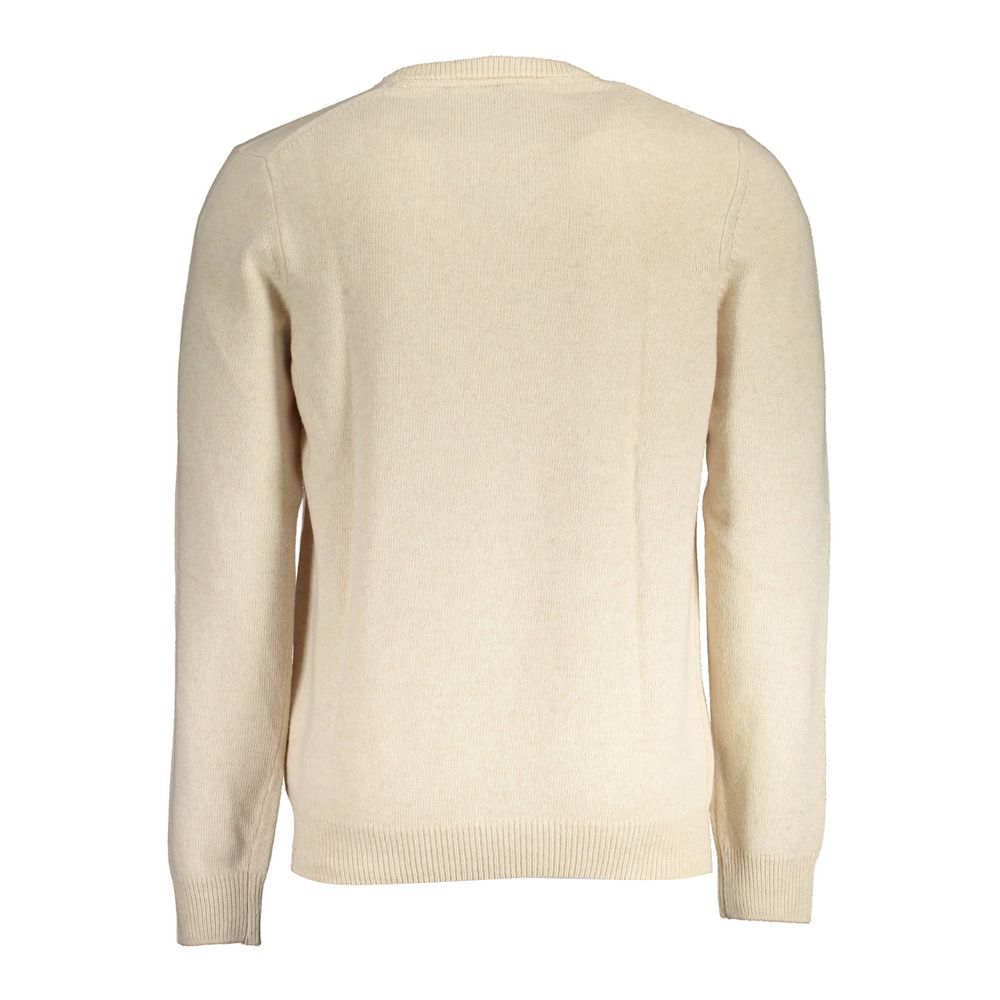 Lyle & Scott Beige Wool Sweater Lyle & Scott