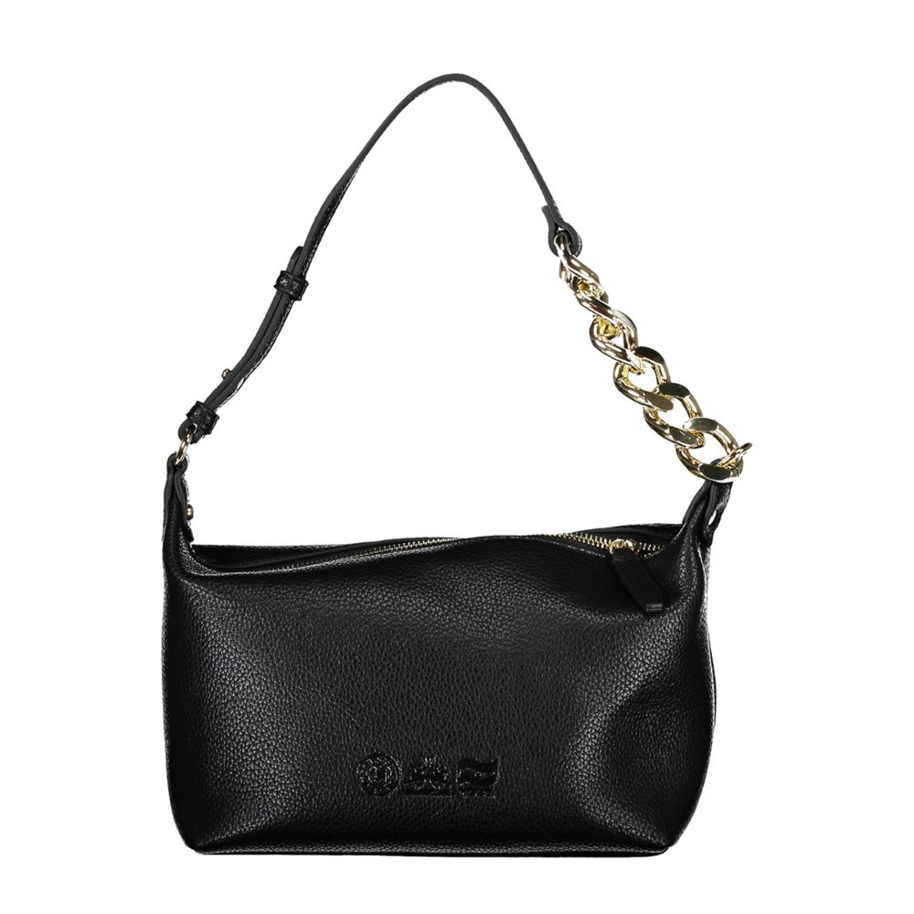 La Martina Black Polyethylene Handbag La Martina