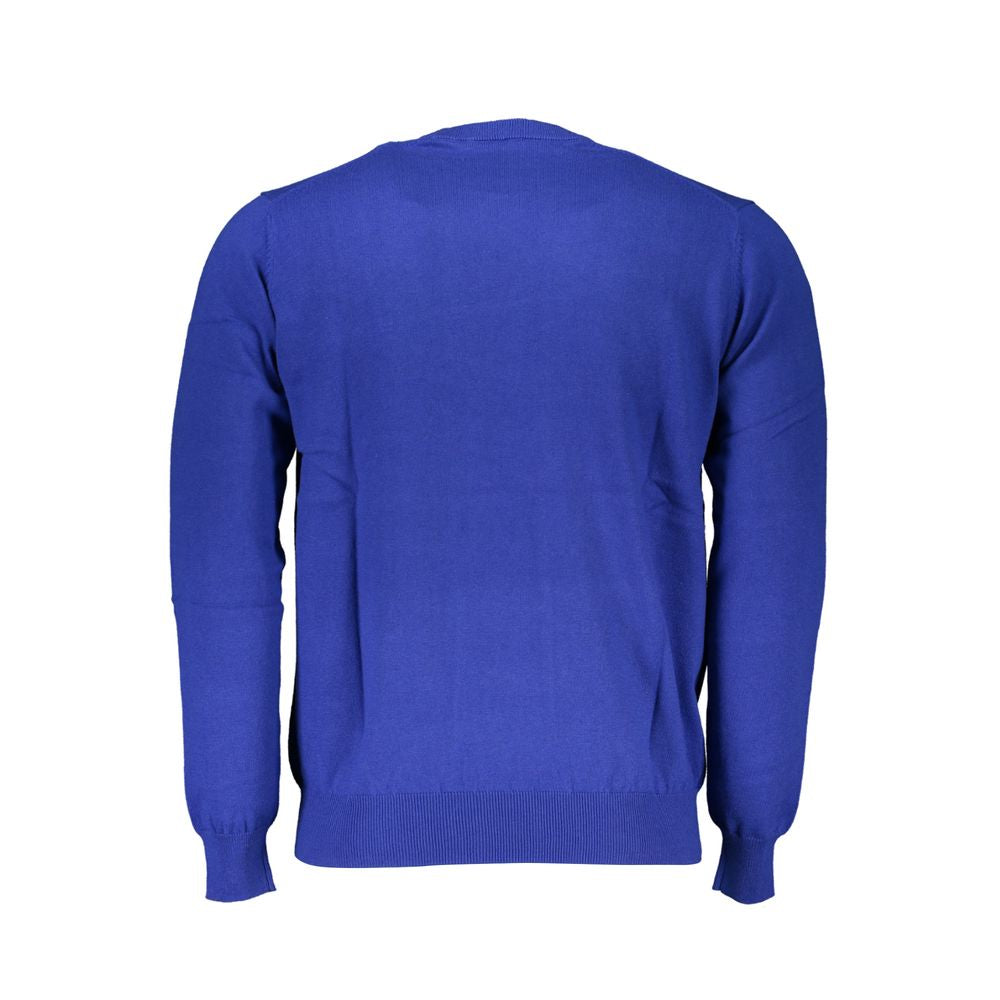 Harmont & Blaine Blue Cotton Sweater Harmont & Blaine