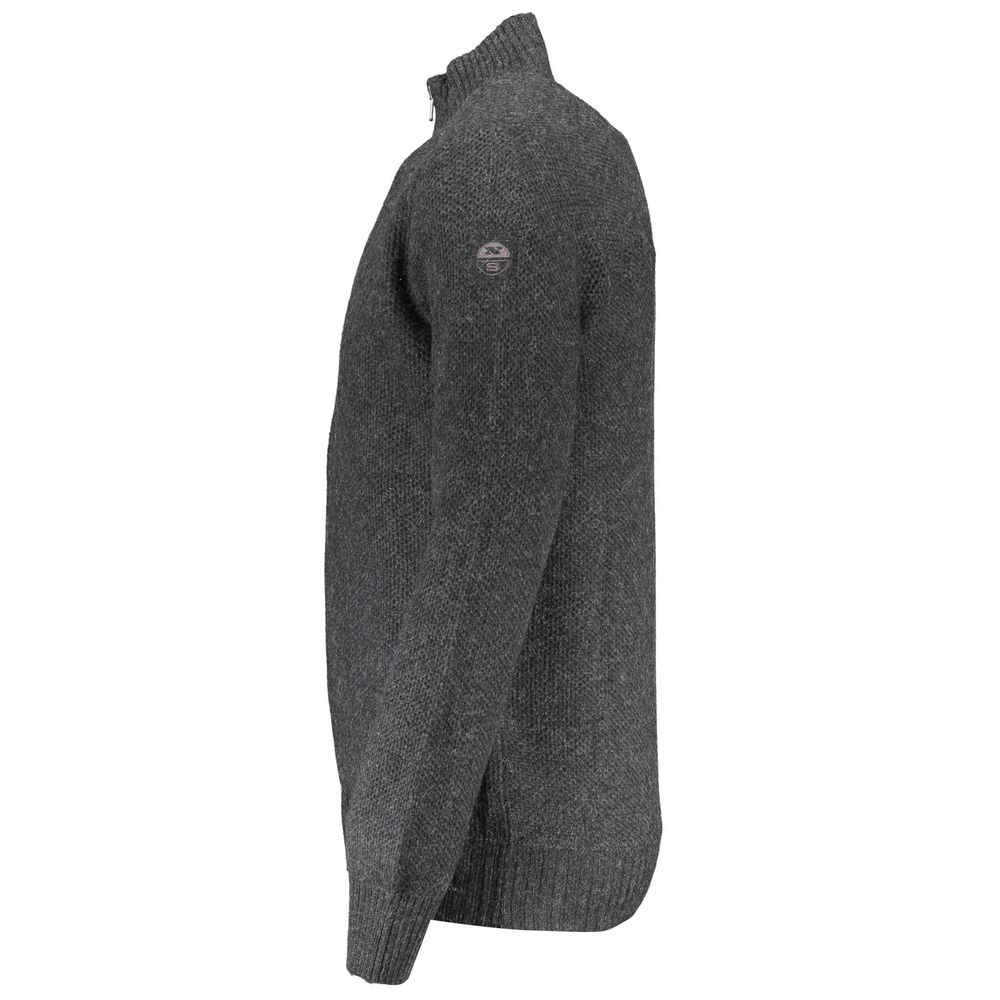 North Sails Gray Wool Sweater North Sails