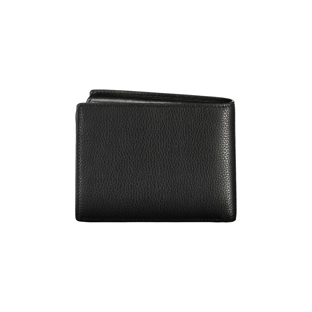 Guess Jeans Black Leather Wallet Guess Jeans