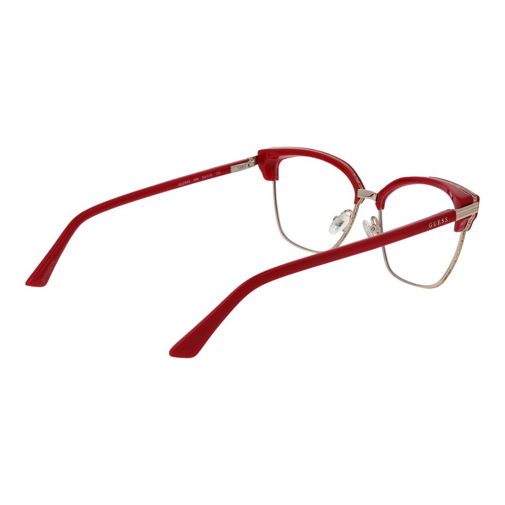 Guess Red Women Glasses Frame