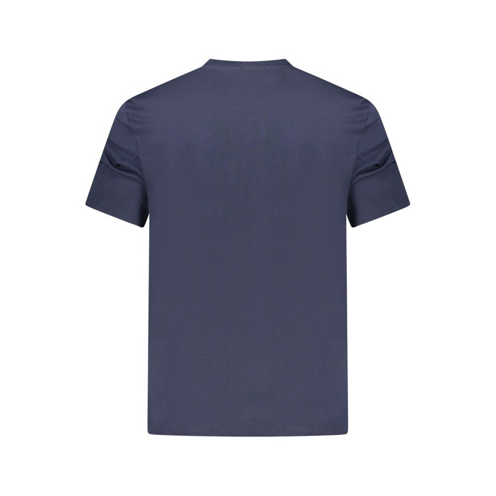 Calvin Klein Blue Cotton Men's T-Shirt Calvin Klein