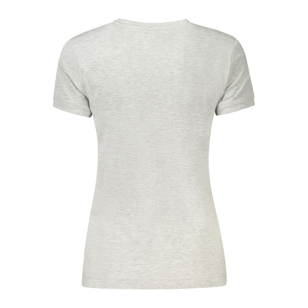 Guess Jeans Grigio Organic Cotton Women T-Shirt Guess Jeans