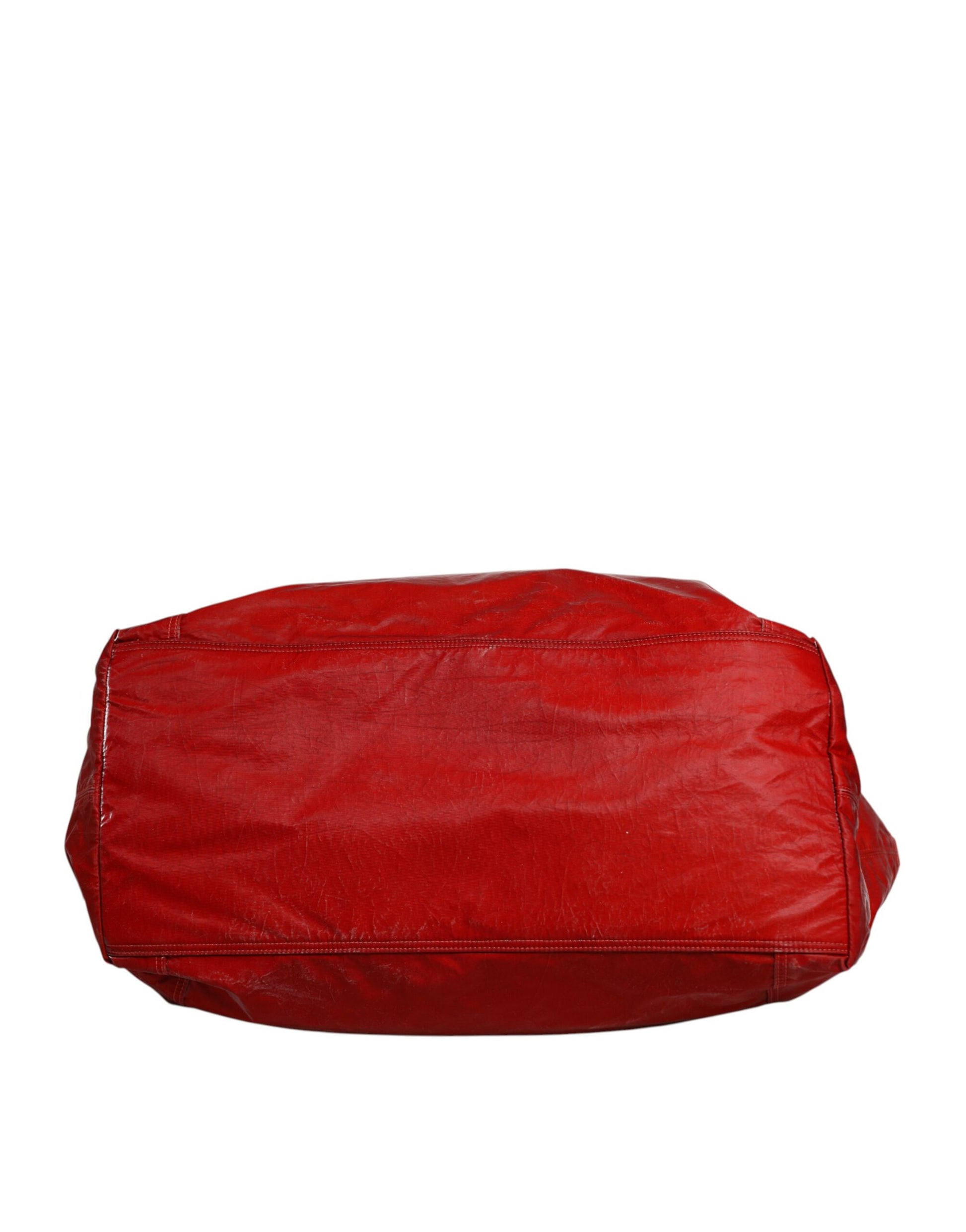 Dolce & Gabbana Red Nylon Hand Shoulder Duffel Travel Bag Dolce & Gabbana