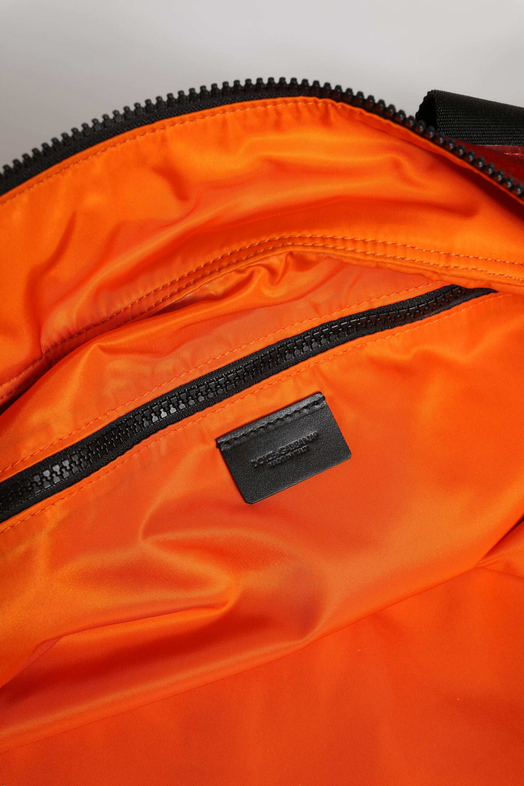 Dolce & Gabbana Red Nylon Hand Shoulder Duffel Travel Bag Dolce & Gabbana