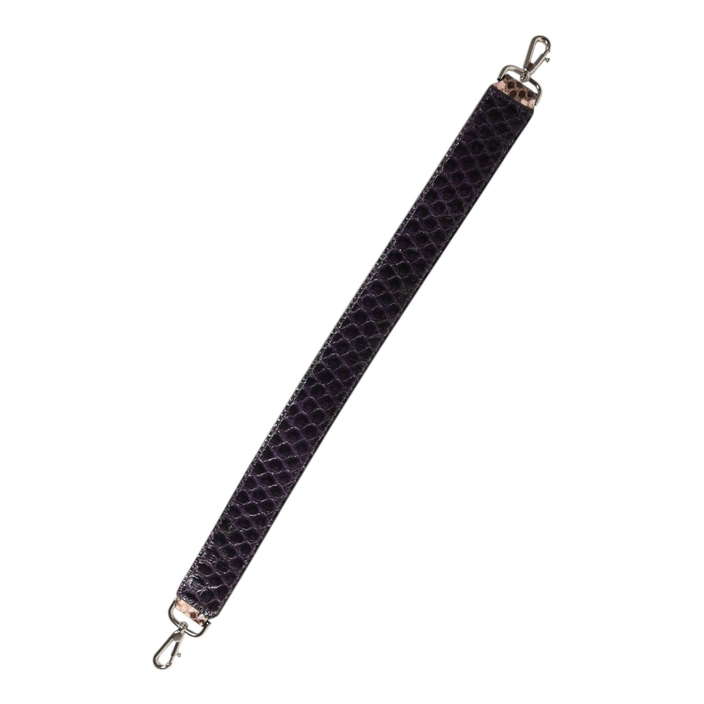 Dolce & Gabbana Brown Exotic Leather Handbag Accessory Shoulder Strap