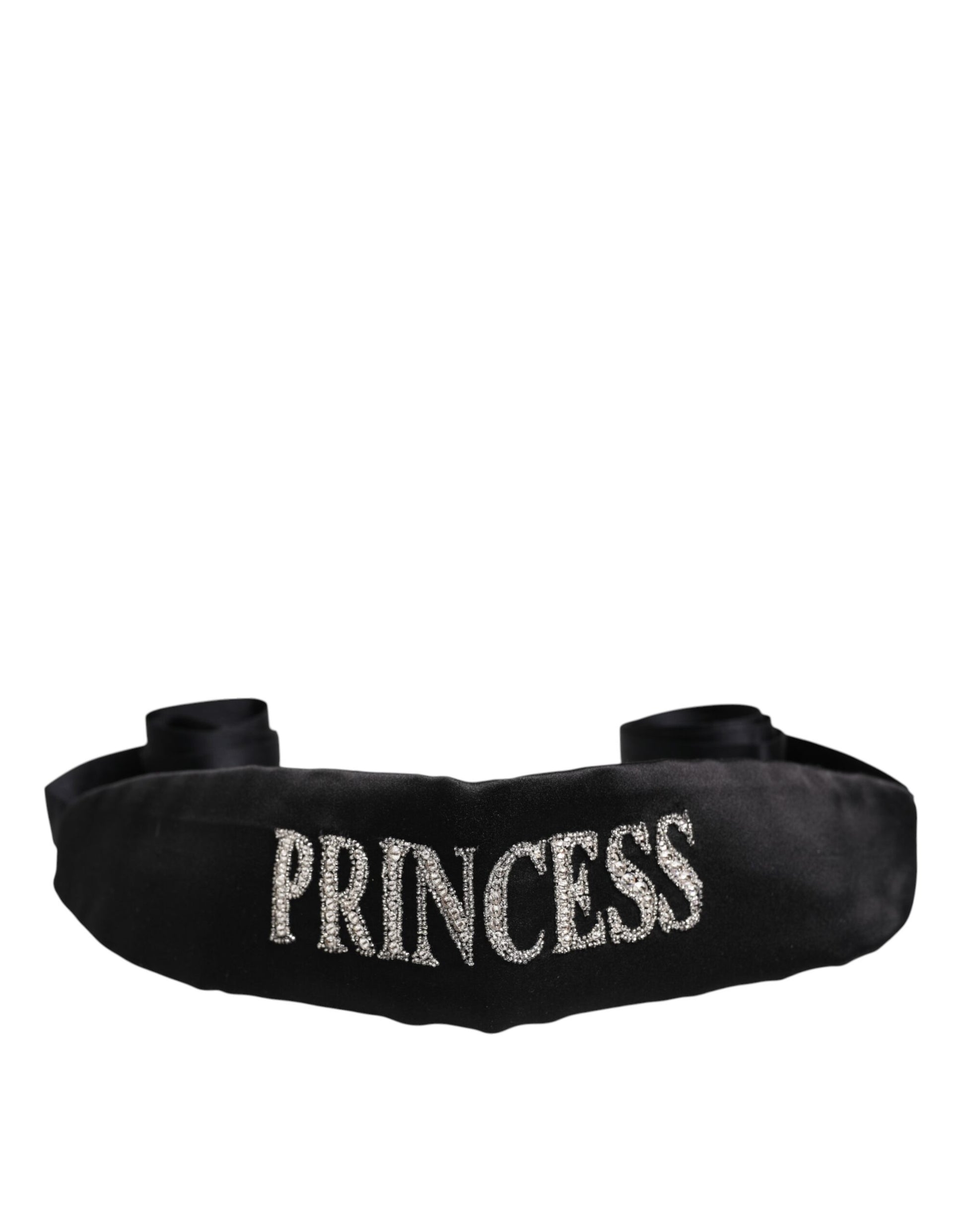 Dolce & Gabbana Black Princess Fantasy Braided Waist Belt Dolce & Gabbana
