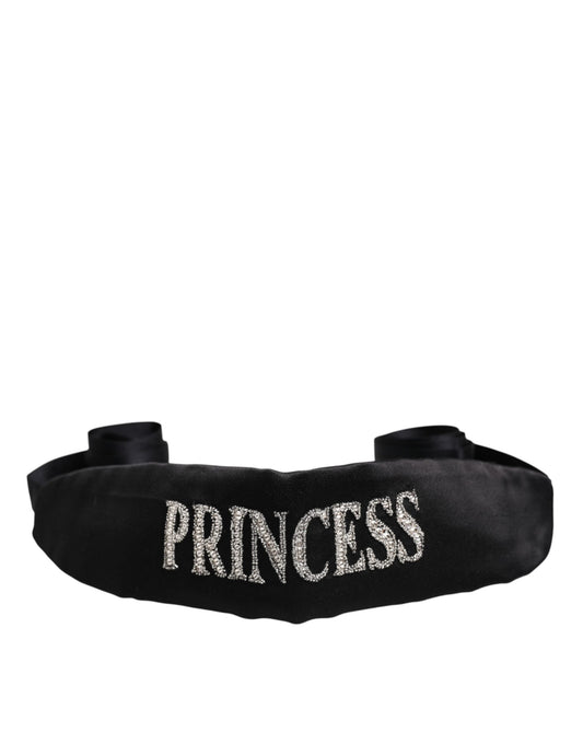Dolce & Gabbana Black Princess Fantasy Braided Waist Belt Dolce & Gabbana