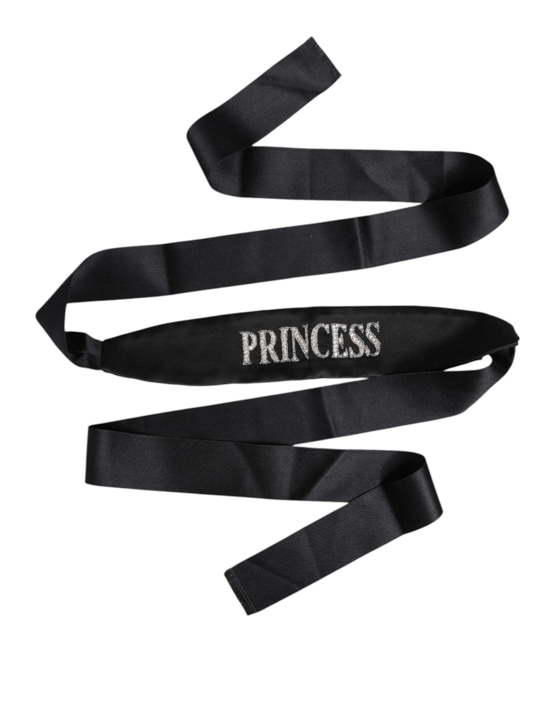 Dolce & Gabbana Black Princess Fantasy Braided Waist Belt Dolce & Gabbana