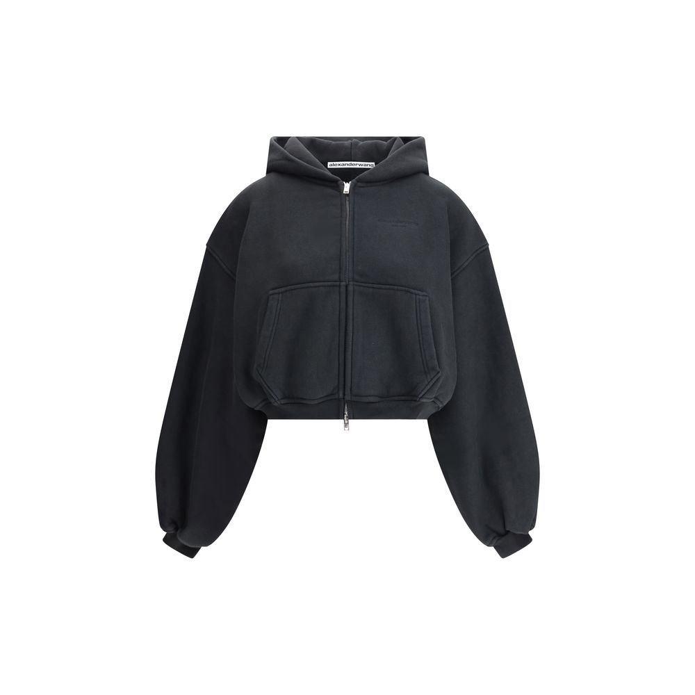 Alexander Wang Cropped zip-up Hoodie Alexander Wang