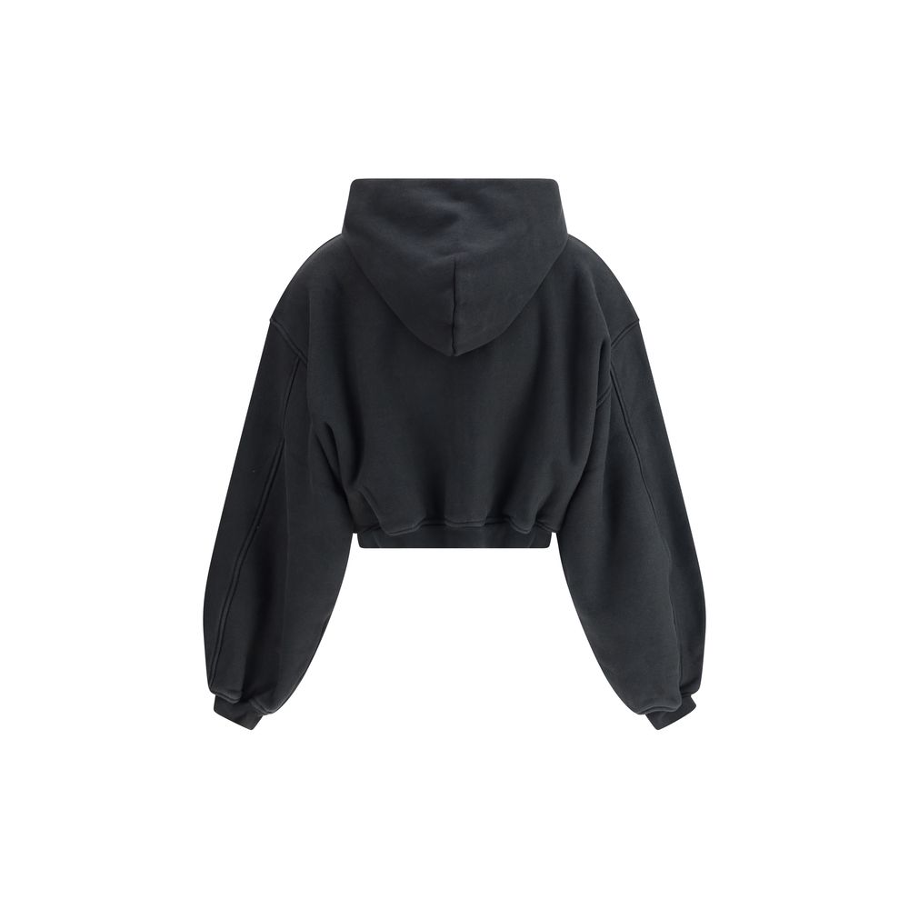 Alexander Wang Cropped zip-up Hoodie Alexander Wang
